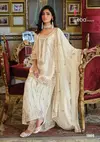 Aafrin Black And White By Eba Chinon Wholesale Readymade Suits In India